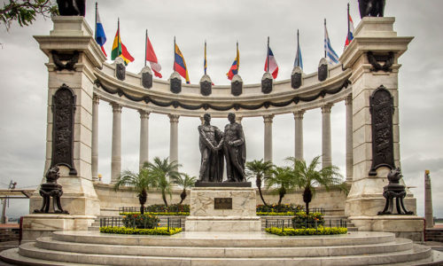 Monumento Simón Bolivar y San Martin